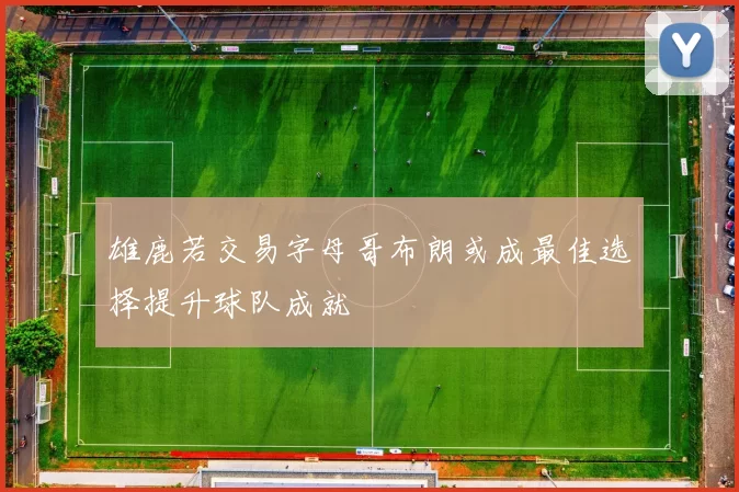 雄鹿若交易字母哥布朗或成最佳选择提升球队成就